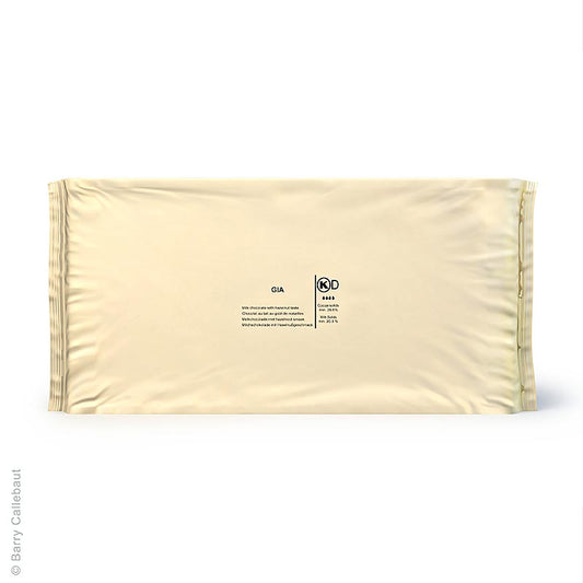 Gianduja – hasselnötsmjölkchoklad, block, 26 % kakao, Callebaut, 5 kg