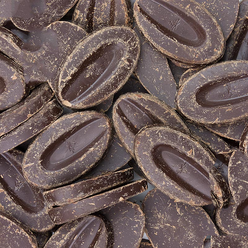 Valrhona Extra Bitter, mörk choklad, callets, 61 % kakao, 3 kg