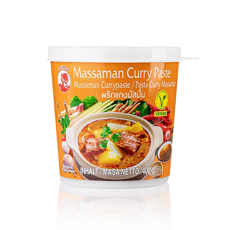 Currypasta "Massaman" (thailändsk curry), Cock Brand, 400 g