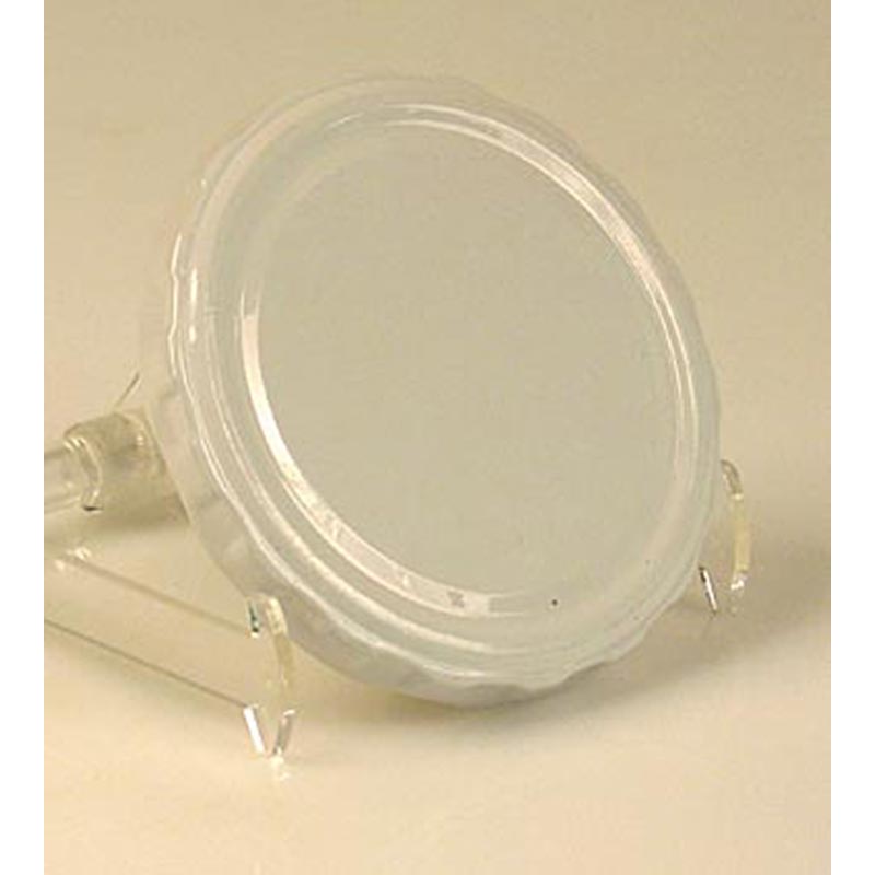 Lock, vitt, till burkar 82 mm, 230/435 ml, 1 st