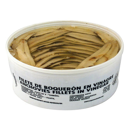 Ansjovisfiléer, i vinägerlag, vita, 900 g
