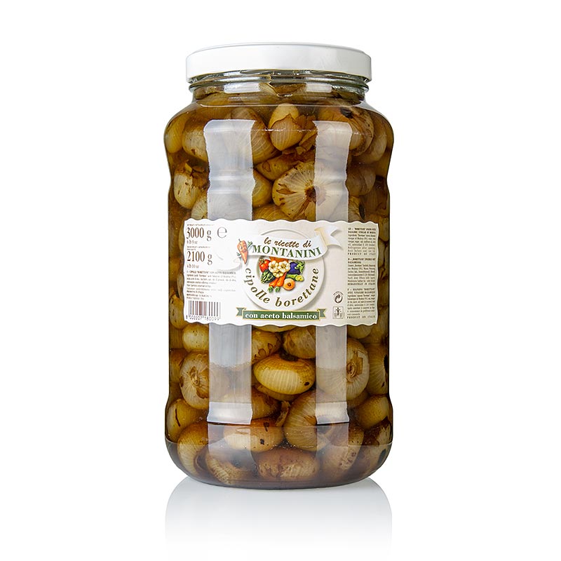 Lök i balsamvinäger – Cipolline Borettane, Montanini, 3 kg