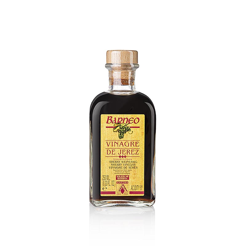 Sherryvinäger Solera Reserva, 40 år, 8–9 % syra, Barneo, 250 ml