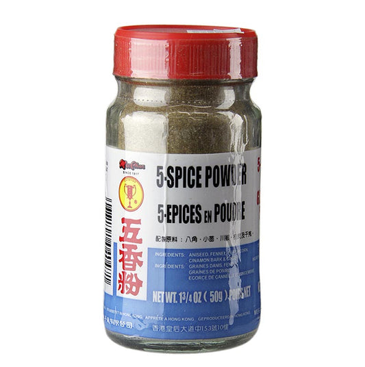 Femkryddspulver, med anis, fänkål, peppar, ingefära och kanel, 50 g