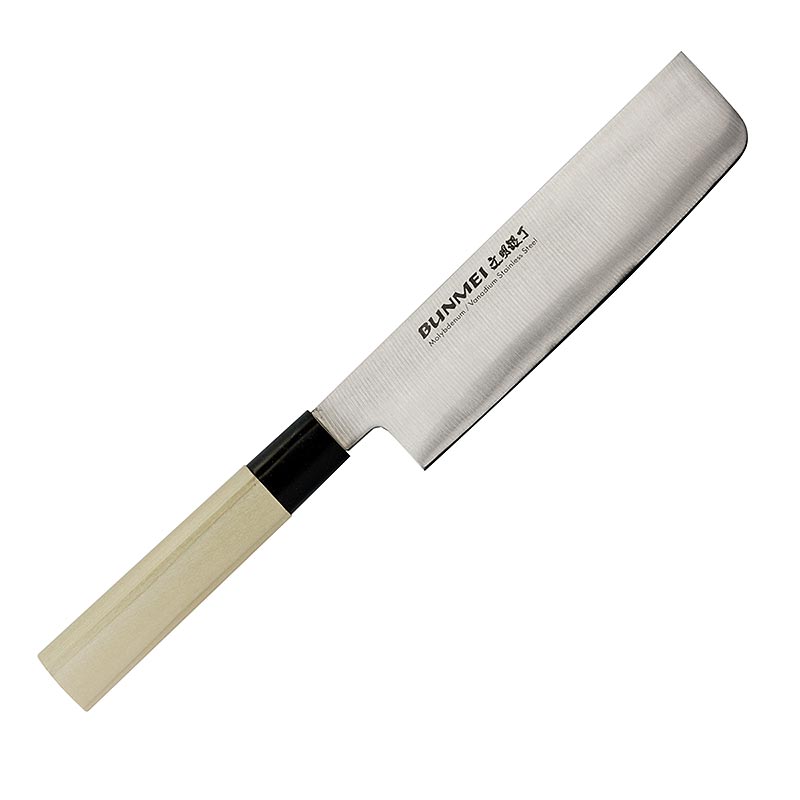 Global Bunmei 1806-180 Usuba specialkniv, handtag i honokiträ, 18 cm, 1 st