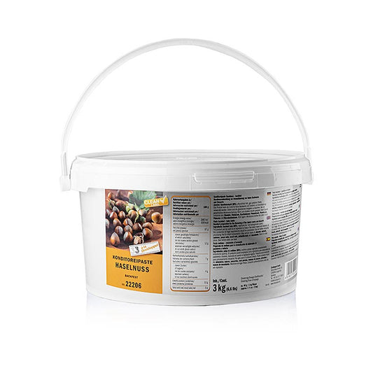 Hasselnötspasta, slät, 88 % hasselnötsmassa, Dreidoppel, nr 222, 3 kg