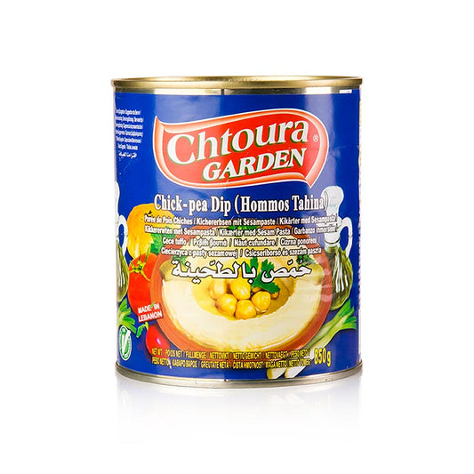 Hummus Tahini – kikärtspuré med sesam, Chotura Garden, 850 g