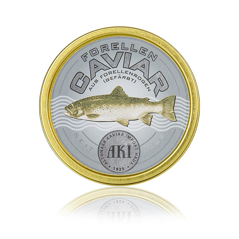 Öringkaviar, svart, 200 g