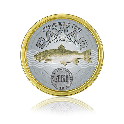 Öringkaviar, svart, 200 g