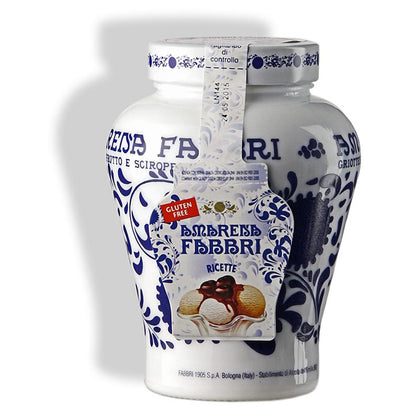 Amarena-körsbär, i sockerlag, burk, 600 g