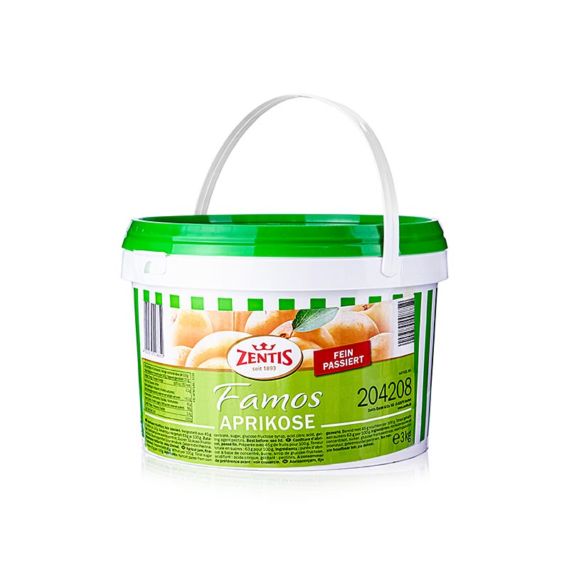 Aprikosmarmelad, Zentis, 3 kg