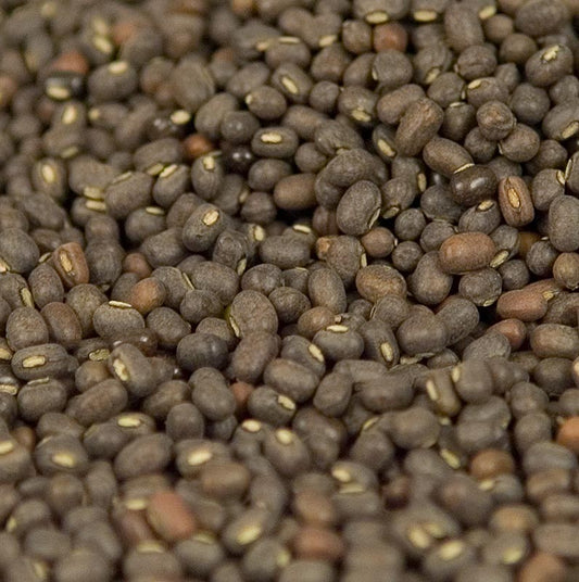 Linser, svarta, Urid-Dal/Uridbönor, oskalade, hela, 1 kg