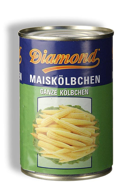 Mini-majskolvar, i saltlake, 425 g