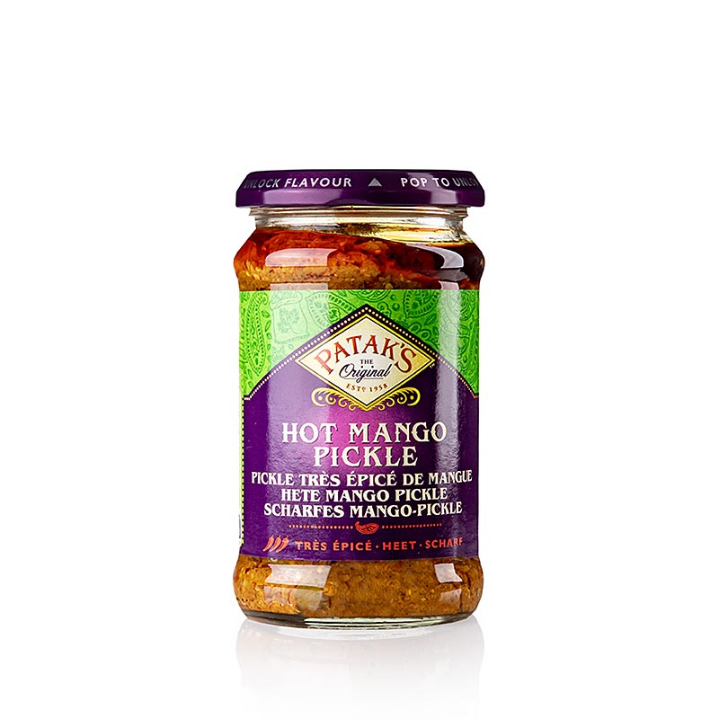 Mango Pickle, stark, krämig, Patak´s, 283 g