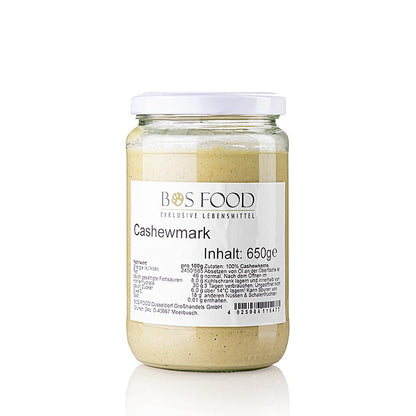 CHEF FOOD Cashewnötter, massa/pasta, 650 g, 650 g