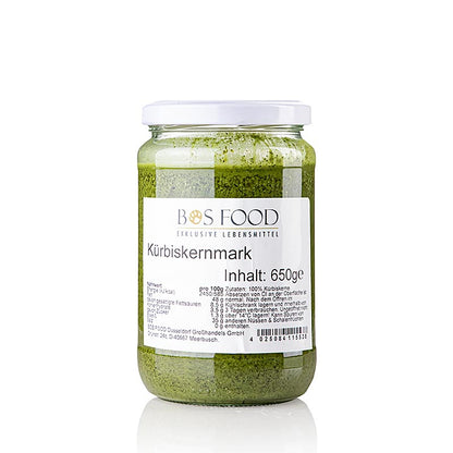 CHEF FOOD pumpafrö-pasta, 100 % pasta utan tillsatser, 650 g