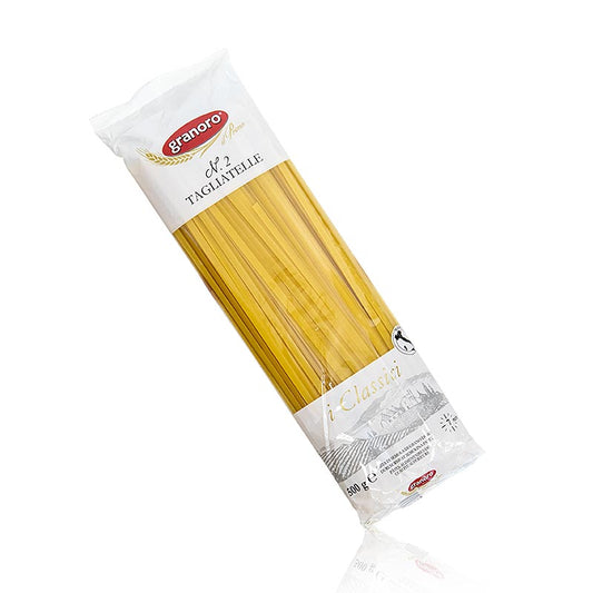 Granoro Tagliatelle, raka bandnudlar, 5 mm, nr 2, 500 g