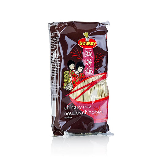 Mie-nudlar, utan ägg, från Soubry, 3 kg, 12 x 250 g