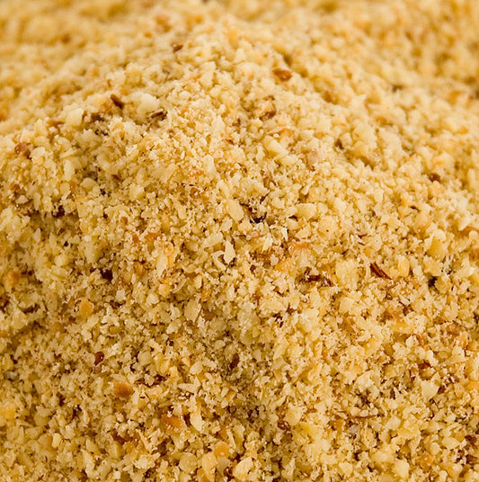 Hasselnötsgryn, mörka, rostade, grova, 1 kg