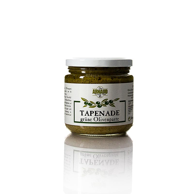 Olivpasta – tapenade, grön, Arnaud, 400 g