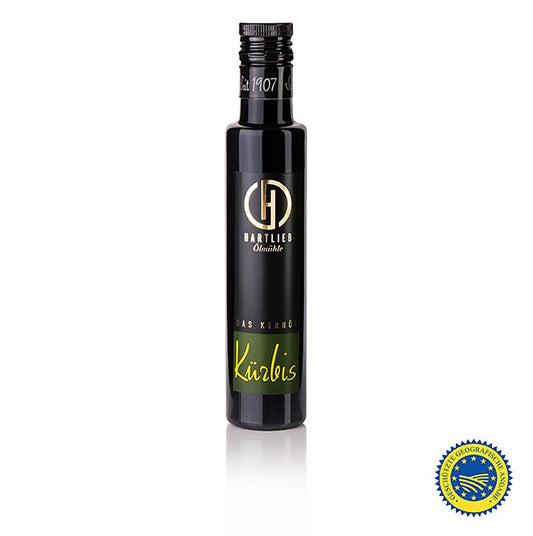 Pumpafröolja från Steiermark g.g.A., 100 % ren, Hartlieb, 250 ml