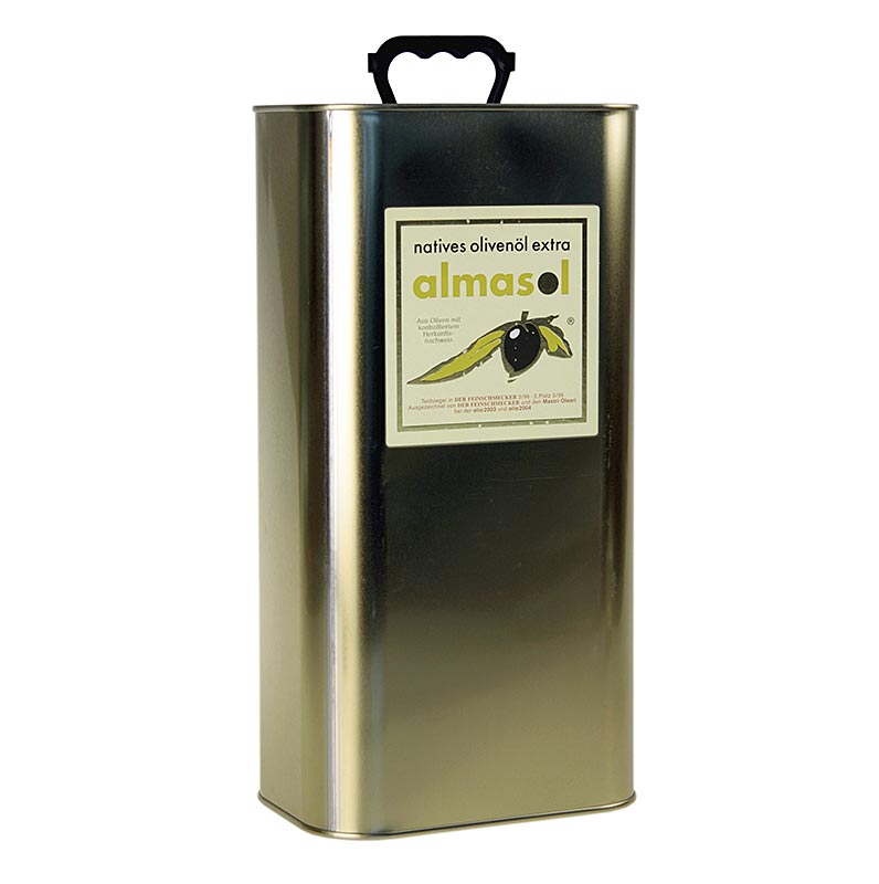 Extra jungfruolja, Almasol, 0,2 % syra, Feinschmecker 2012, 5 l