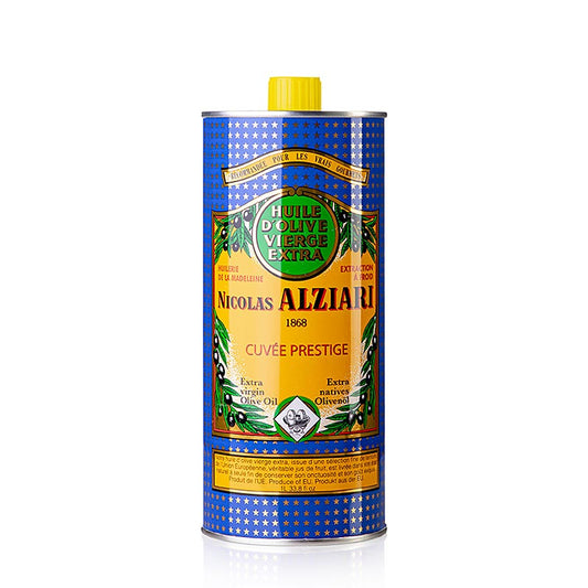 Extra jungfruolja, Fruité Douce, mild, Alziari, 1 l
