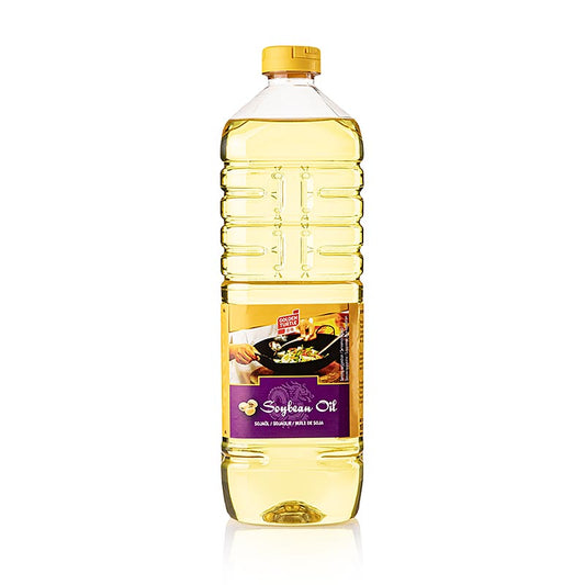 Sojaolja Asia, från genetiskt modifierad soja, 1 l