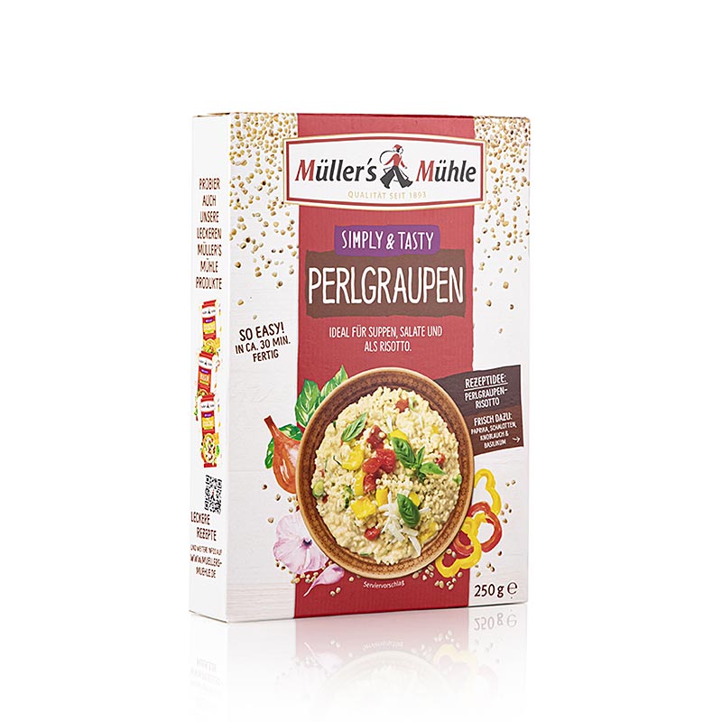 Perlgraupen, medelstor, 250 g