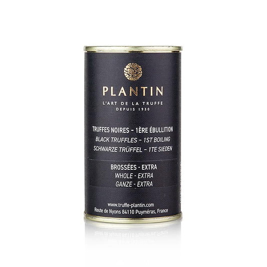 Extra vintertrüffel (Tuber Melanosporum), hela tryfflar, runda, Plantin, 105 g