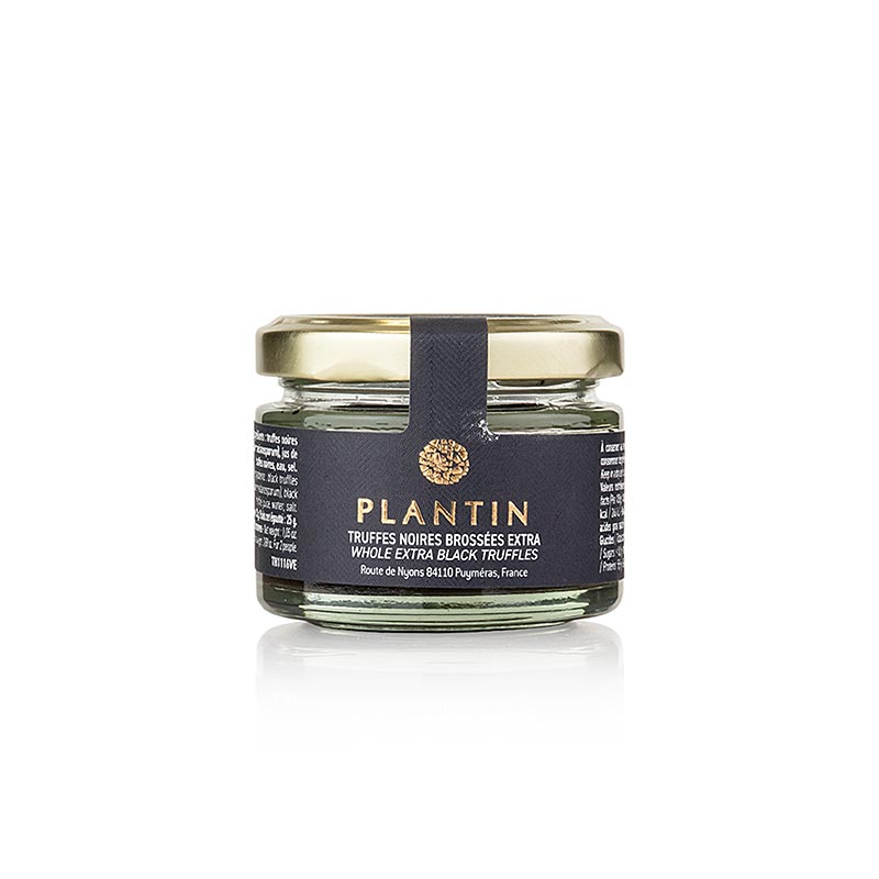 Extra vintertrüffel (Tuber Melanosporum), hela trüfflar, runda, Plantin, 30 g