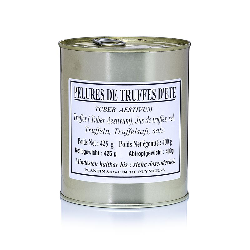 Sommartryffel Pelures, tryffelskal/skivor, Plantin, 425 g