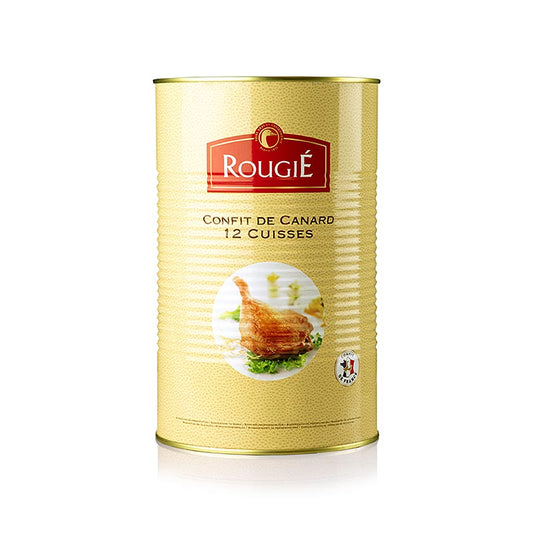 Anklår confit, 12 lår, Rougie, 3,825 kg