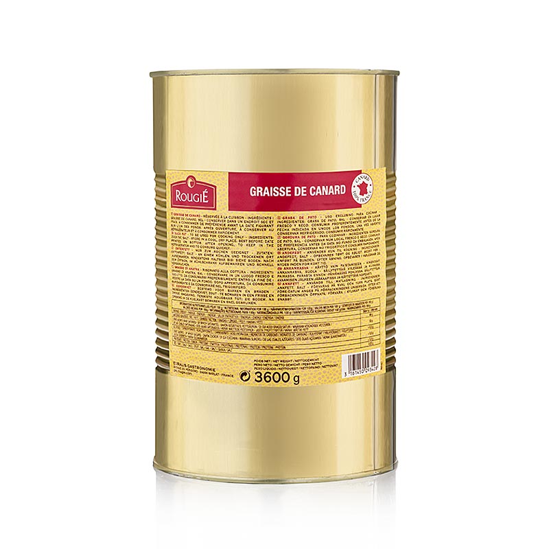 Ankafett, lätt saltat, Rougié, 3,6 kg