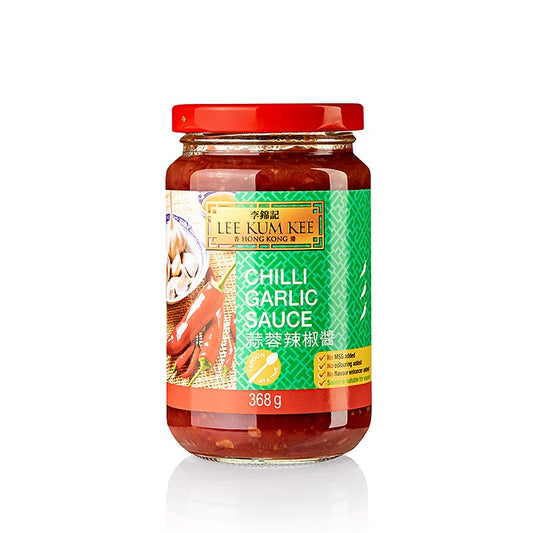 Chilisås med vitlök, Lee Kum Kee, 368 g