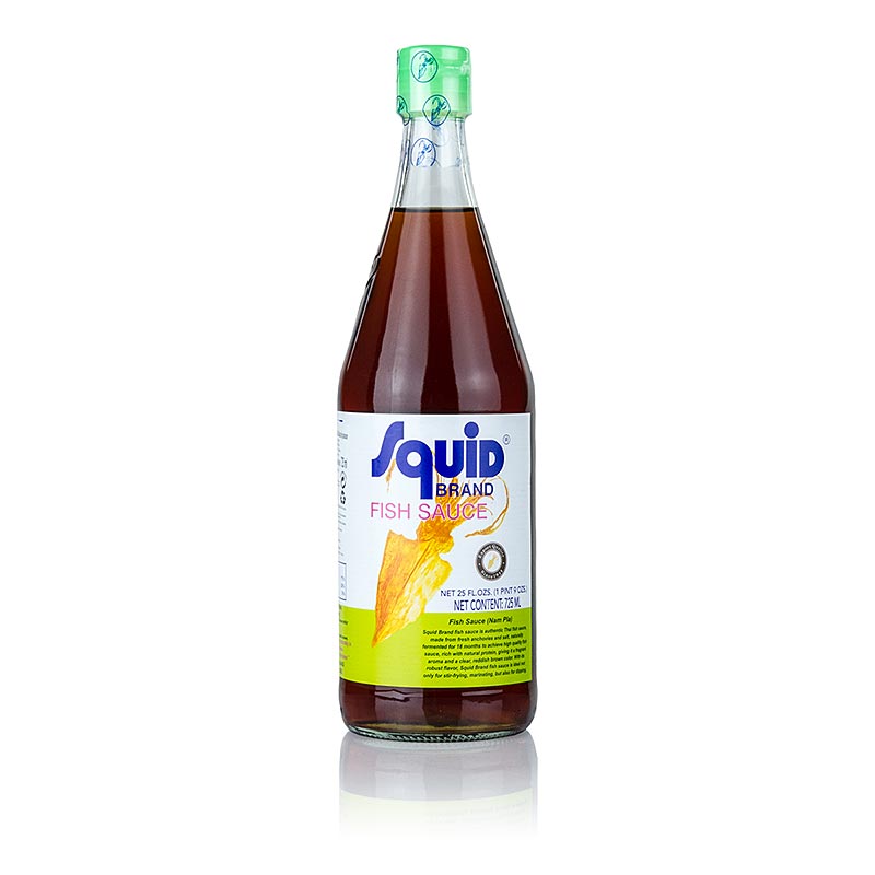 Fisksås, mörk, Squid Brand, 725 ml