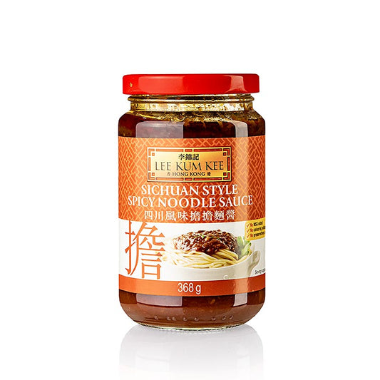 Sichuan-nudelsås, kryddig, Lee Kum Kee, 368 g
