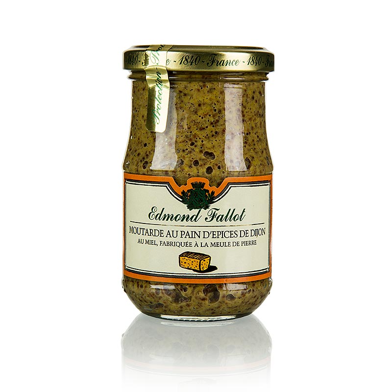 Fallot – Senap, grov, med kryddbröd och honung, 190 ml