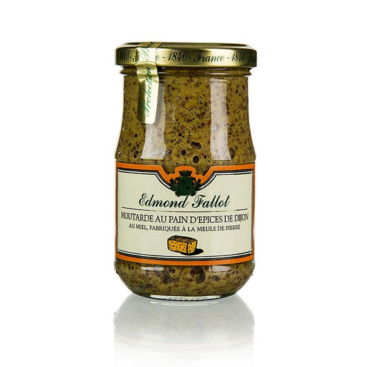 Fallot – Senap, grov, med kryddbröd och honung, 190 ml