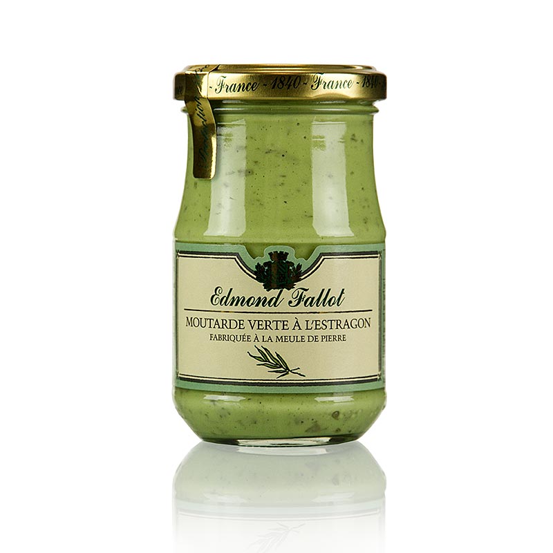 Fallot – Senap, fin, med dragon, grön, 190 ml
