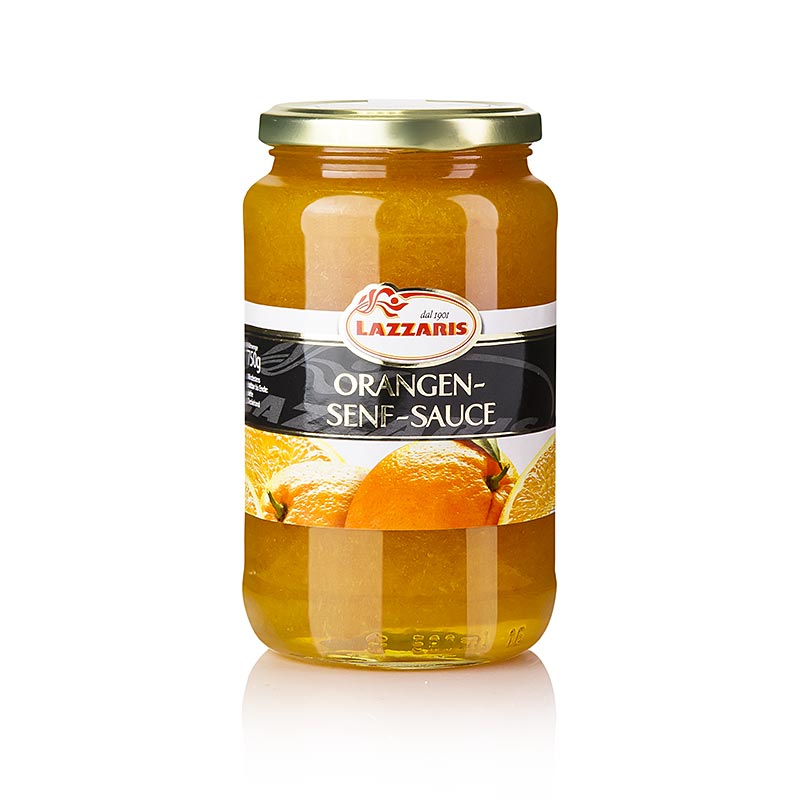 Lazzaris - apelsin-senapssås, enligt Tessiner-recept, 580 ml