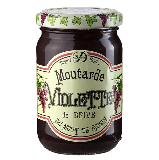 Lila senap, Moutarde Violette, 200 g