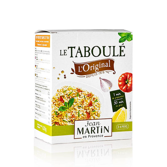 Taboulé färdigblandning, 1 burk sås och 1 påse couscous, 630 g