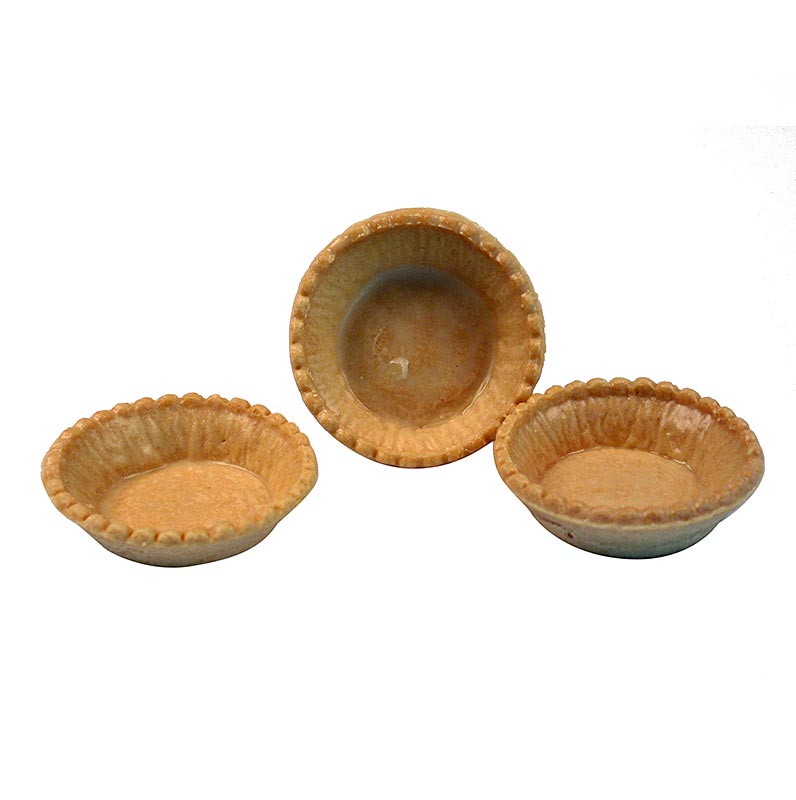 Snack-tarteletter, runda, ø 7 cm, ljusa, salta, 1,93 kg, 140 st