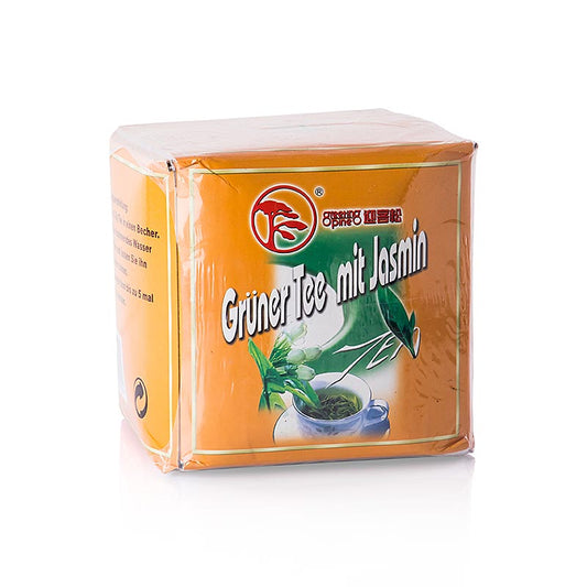 Grönt te med jasminblommor, löst, 1 kg