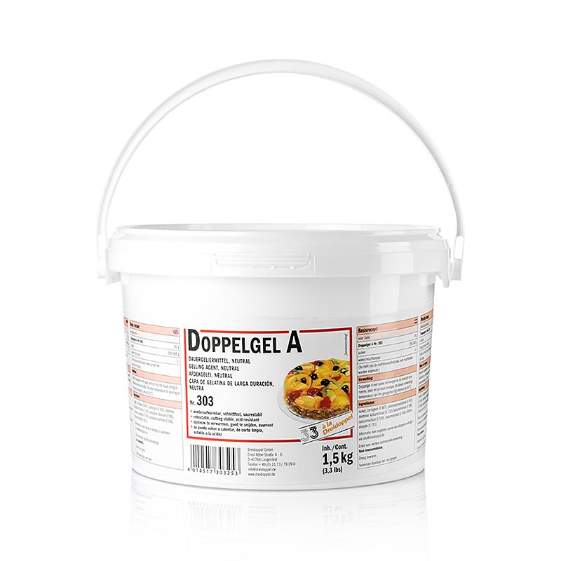 Tårtglasyr Doppelgel, Dreidoppel, nr 303, 1,5 kg