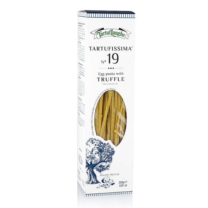 Tartuflanghe tryffel-pasta, tagliatelle, med 7 % sommartryffel, nr 19, 250 g