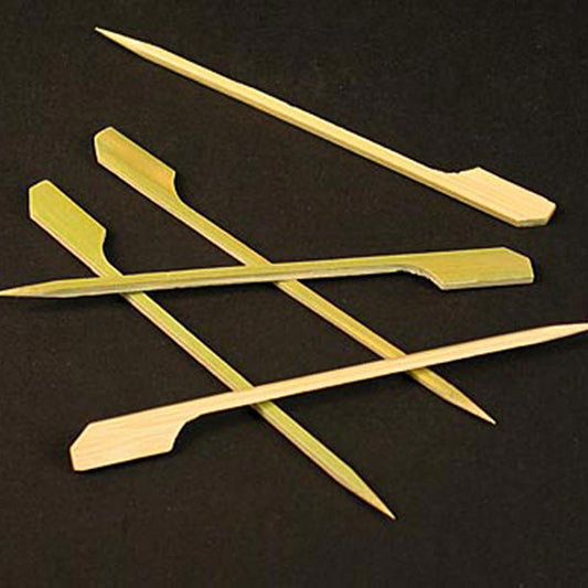 Bambuspinnar, med bladände, 12 cm, 250 st