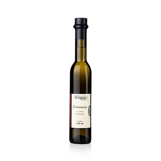 Jordgubbsvinäger, av jordgubbssaft, 5 %, 250 ml, Carl Weyers, 250 ml