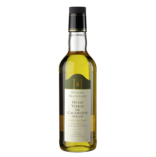 Huilerie Beaujolaise jordnötsolja, rostad, extra jungfruolja, 500 ml
